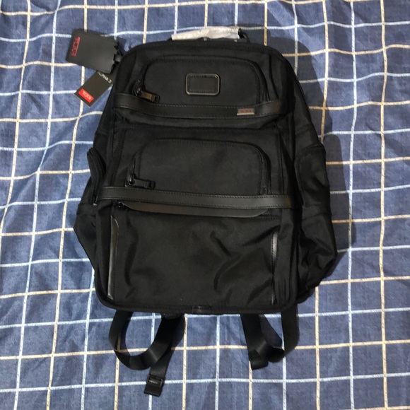 Tumi Other - Tumi Black Backpack with Multi-Compartment Design